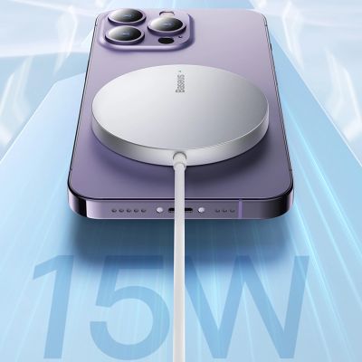 14. Baseus Simple Mini3 ładowarka indukcyjna MagSafe 15W czarny