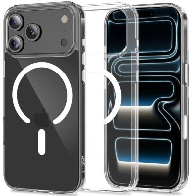 2. Etui Tech-Protect Flexair Hybrid CC MagSafe na iPhone 17 Pro Max - przezroczyste