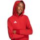 14. Bluza dla dzieci adidas Entrada 26 Hoody czerwona JZ6568