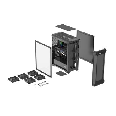 52. GENESIS OBUDOWA IRID 505F MIDI TOWER Z OKNEM USB 3.0 NPC-1997