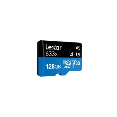 2. MEMORY MICRO SDXC 128GB UHS-I/W/ADAPTER LSDMI128BB633A LEXAR