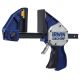 2. IRWIN 10505946 klamra Zacisk stolarski 90 cm Czarny, Niebieski, Szary
