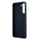 7. Etui Mercedes Silicone Line na Samsung Galaxy S21+ - niebieskie