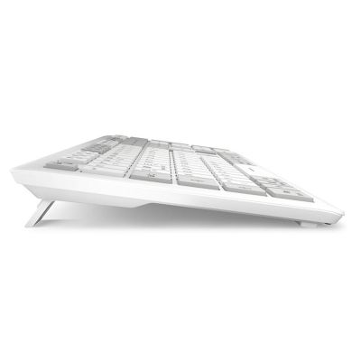 5. Sharkoon OfficePal K30W wh klawiatura Dom/Biuro USB QWERTZ Niemiecki Biały