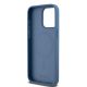 12. Etui DKNY Leather Monogram Pattern Metal Logo MagSafe na iPhone 15 Pro Max - niebieskie