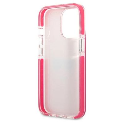 7. Etui Karl Lagerfeld Choupette Head na iPhone 13 Pro / iPhone 13 - fuksjowy