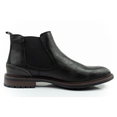 13. Wrangler Randy buty męskie sztyblety botki eleganckie modne wsuwane czarne