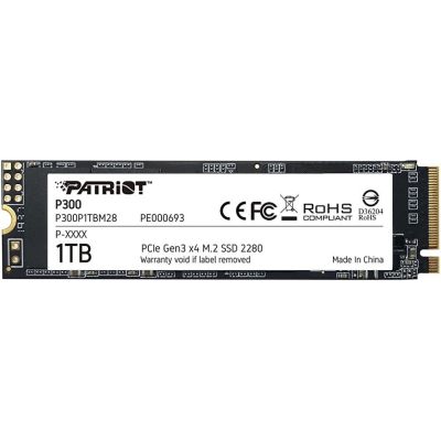 9. SSD Patriot Viper P300 M.2 PCI-Ex4 NVMe 1TB