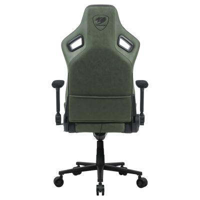 9. COUGAR DEFENSOR S ARMY GREEN F Uniwersalny fotel dla gracza Tapicerowane siedzisko Zielony