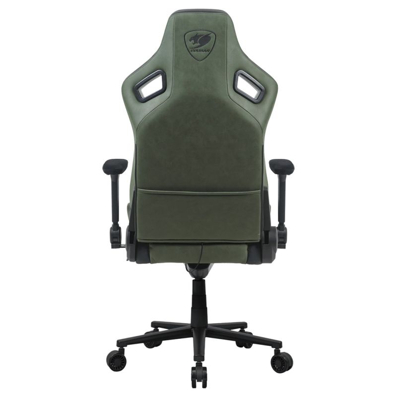 9. COUGAR DEFENSOR S ARMY GREEN F Uniwersalny fotel dla gracza Tapicerowane siedzisko Zielony