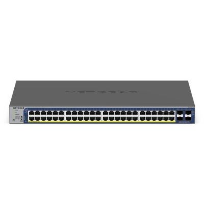 2. Switch Netgear GS752TXPv3 52p PoE 380W (PoE+: 48p)  Managed Gigabit/10G