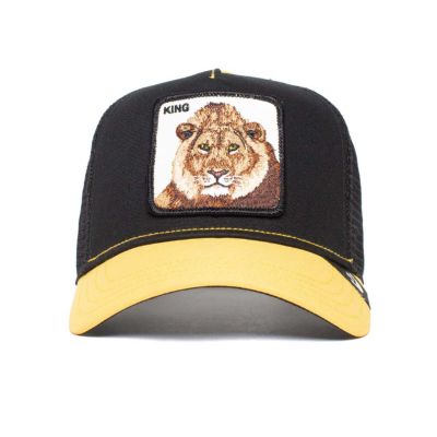 2. Czapka z daszkiem Goorin Bros. The King Lion Trucker Gold - 101-0388-GLD