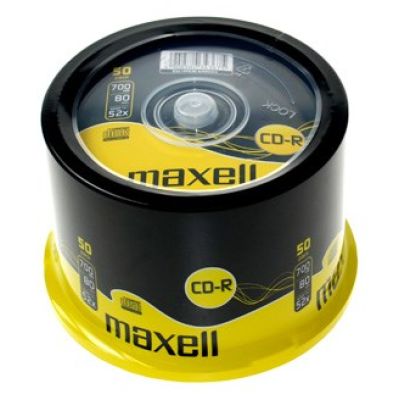 MAXELL CD-R 700 MB 52x80 min, blister, płyta 50 sztuk