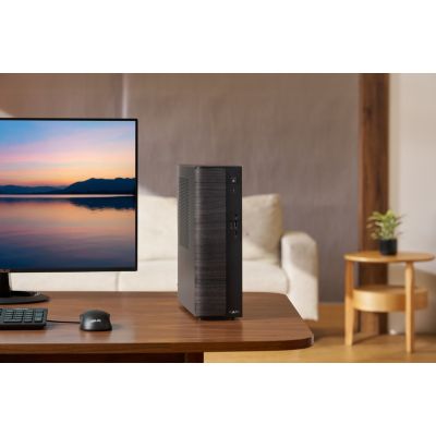 5. ASUS V500 SFF V501SV-05210H036W Intel Core 5 210H 8 GB DDR5-SDRAM 512 GB SSD Windows 11 Home PC Czarny, Drewno