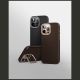7. Etui UNIQ Keva Max Magclick Charging Camera Stand na iPhone 16 Pro - brązowe
