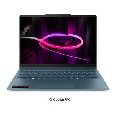 2. Lenovo Yoga 7 Gen 11 14AGP11 Ryzen AI 5 435 14"WUXGA Touch OLED 400nits 60Hz Glossy 16GB LPDDR5X-8000 SSD512 Radeon 840M Graphics 5.0MP + IR 70Wh Win11 Tidal Teal