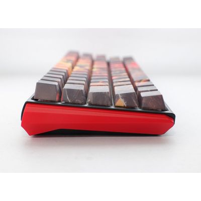 4. Ducky One 3 SF Doom Limited Edition klawiatura Gaming USB QWERTY Niemiecki Wielobarwny