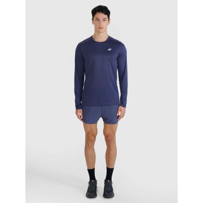 7. Longsleeve do biegania szybkoschnący męski 4F 4FWSS25TFLOM326-22S