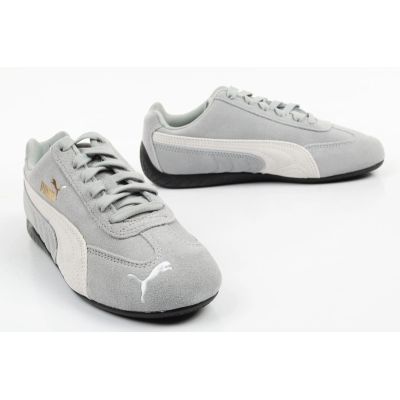 4. Puma buty sportowe młodzieżowe Speedcat OG Jr zamszowe szare modne