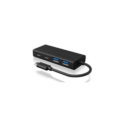 9. ICY BOX IB-HUB1426-CPD USB 3.2 Gen 1 (3.1 Gen 1) Type-C 5000 Mbit/s Czarny