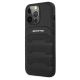 2. Etui AMG Leather Debossed Lines na iPhone 13 Pro Max - czarne