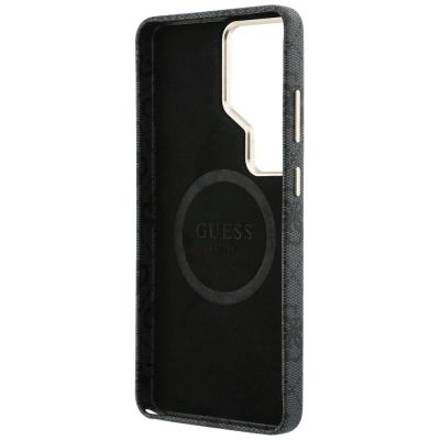 7. Etui Guess 4G Script MagSafe na Samsung Galaxy S26 Ultra - czarne
