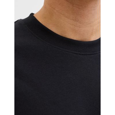 6. Jack&Jones męska koszulka t-shirt JJEBARRON TEE SS O-NECK NOOS 12298906 BLACK