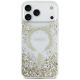 3. Etui Guess Resin Bottom Glitter MagSafe na iPhone 18 Pro Max / 17 Pro Max - złote