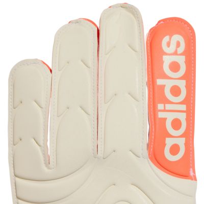 4. Rękawice bramkarskie adidas Copa Glove Club biało-pomarańczowe JN5339
