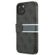 4. Etui Guess 4G Stripe na iPhone 13 mini - szare