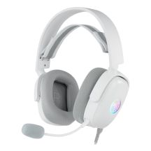 GAMIAC HS71 Zestaw słuchawkowy Przewodowa Opaska na głowę Gaming USB Type-C Biały