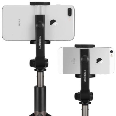 14. Selfie stick Spigen S540W Bluetooth z tripodem - czarny