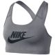 2. Stanik sportowy Nike Futura Swoosh szary 899370 091