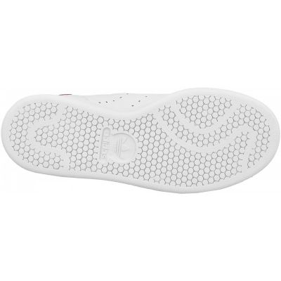 Dziecięce buty lifestyle inspirowane obuwiem tenisowym Stan Smith, kolor biały, skóra naturalna i syntetyczna