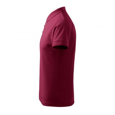 4. Koszulka polo męska Pique Polo (garnet)