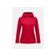 Bluza PEAK PERFORMANCE W Trail Polartec Zip Hood bordowy