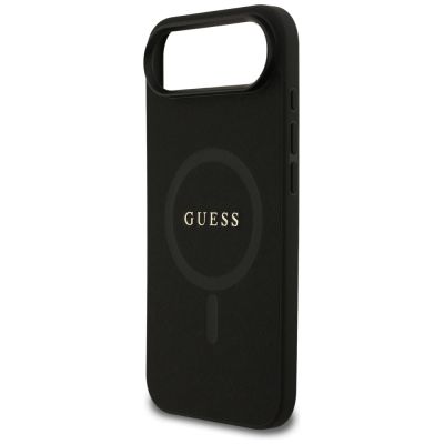 6. Etui Guess Saffiano Classic Logo MagSafe na iPhone Air - czarne