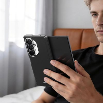 11. Etui Dux Ducis Vyne na Samsung Galaxy Z Fold 8 Ultra kompatybilne z MagSafe - czarne