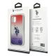 8. Etui U.S. Polo Assn. Gradient Pattern Collection na iPhone 12 mini - czerwono-niebieskie