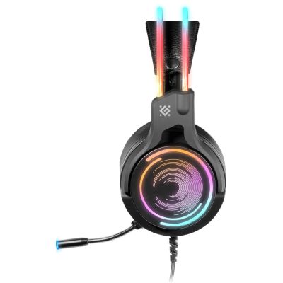 6. DEFENDER SŁUCHAWKI NAUSZNE Z MIKROFONEM COSMO PRO 7.1 PODŚWIETLENIE RGB 64536
