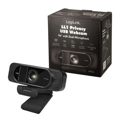 10. LogiLink UA0381 kamera internetowa 1920 x 1080 px USB 2.0 Czarny