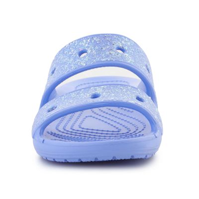 7. Klapki Crocs Classic Glitter Sandal Jr 207788-5Q6
