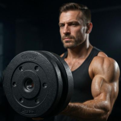 15. OBCIĄŻENIE BETONOWE 2,5 KG ENERO FIT FI26,5