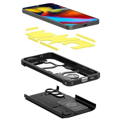 16. Etui Spigen Tough Armor na Samsung Galaxy S24 - czarne