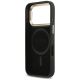 7. Etui Guess 4G PU Triangle Logo & Stand Camera Magsafe na iPhone 17 Pro - czarne