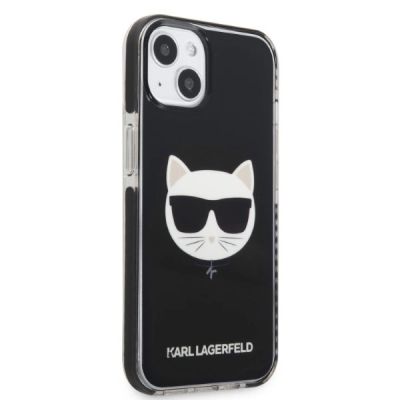 4. Etui Karl Lagerfeld Choupette Head na iPhone 13 mini - czarne