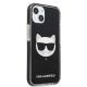 4. Etui Karl Lagerfeld Choupette Head na iPhone 13 mini - czarne