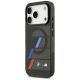 2. Etui BMW M IML Metal Buttons Tricolor Lines MagSafe na iPhone 17 Pro - czarne