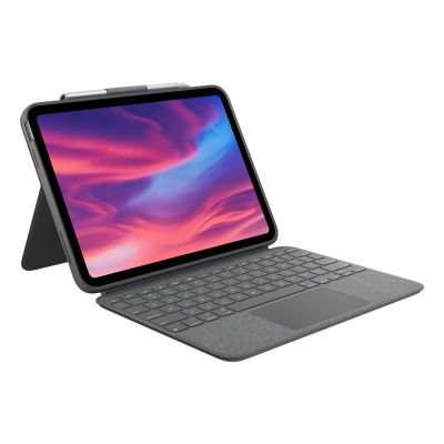 9. Logitech Combo Touch QWERTY British English Smart Connector Szary