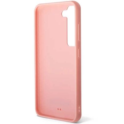 4. Etui Karl Lagerfeld 3D Monogram na Samsung Galaxy S23+ - różowe